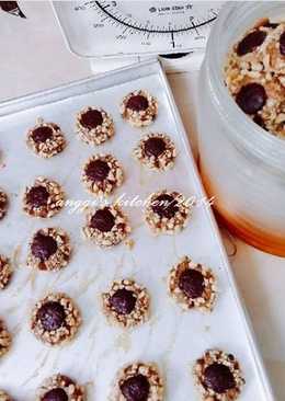 Double Choco Thumbprint Cookies