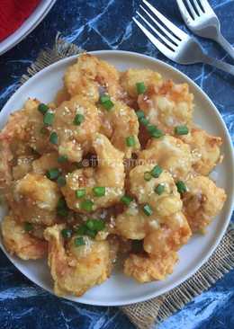 Udang Tepung Saos Madu (#pr_olahanudang)