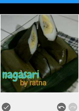 Nagasari pisang kepok