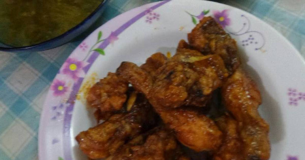 Resep Ayam goreng korea praktis ala Vra hwang