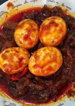 Balado Telur + Ati ayam DEBM