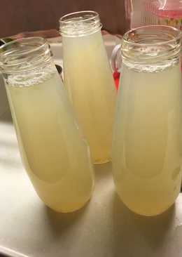 Lemon and coix seed water