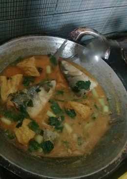 Gulai bandeng dan tahu