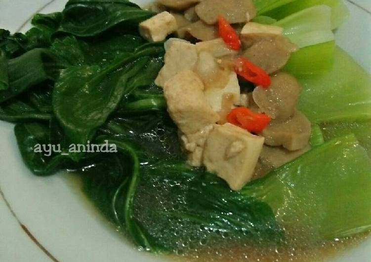 Resep Pokcay Tahu Bakso (Saus Tiram) - ayu_aninda