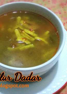 Telur Dadar Kuah Kare (toddler meal)