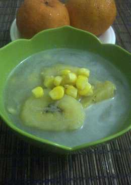 Kolak pisang jagung manis/sarapan hari 2