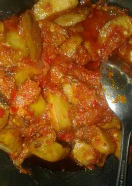 Jengkol goreng balado