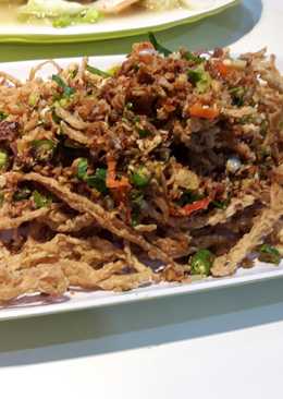 Kering Tempe bumbu pedas