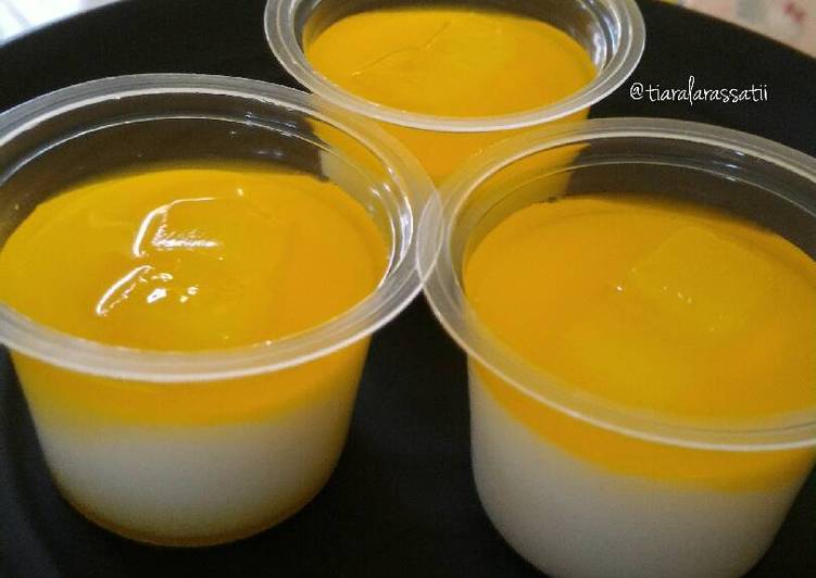 gambar untuk resep makanan Mango Silky Puding