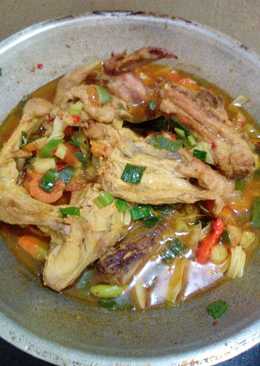 Tulangan Ayam Pedas Asam Seger