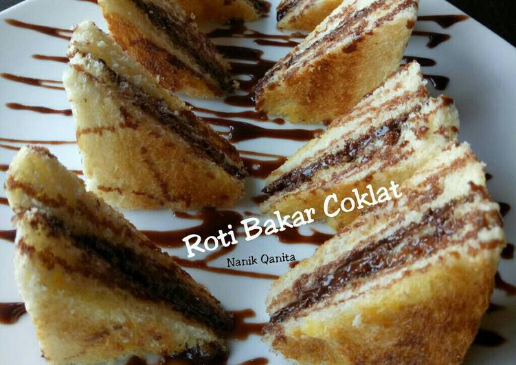 Resep Roti Bakar Coklat Praktis (#pr_olahancoklat) Oleh Bunda Qanita