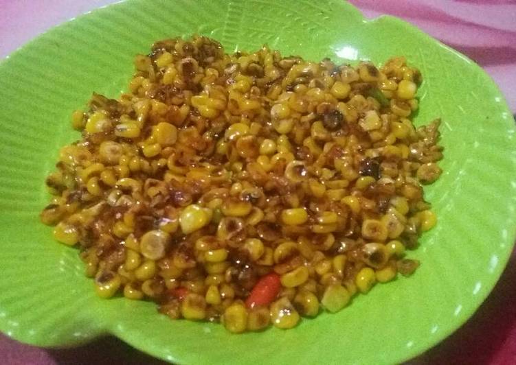 resep masakan Jagung bakar teflon