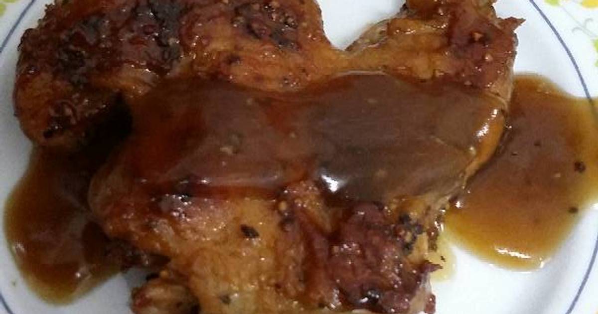 Steak ayam lada hitam - 44 resep - Cookpad