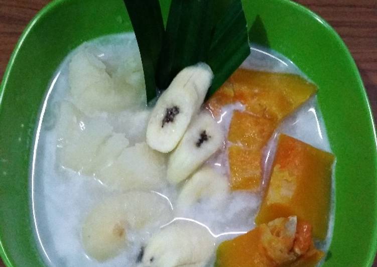 gambar untuk resep makanan Kolak SLP (Singkong Labu kuning Pisang)