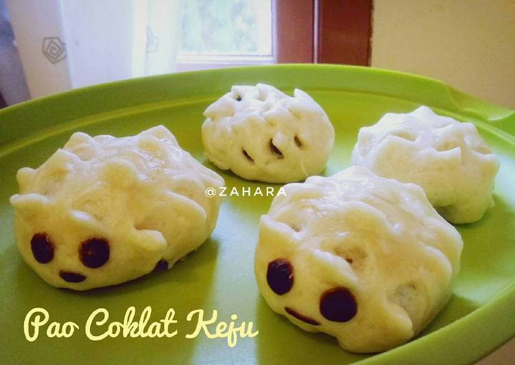 resep Pao Landak (Coklat Keju)