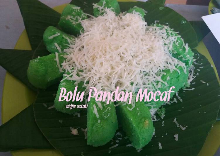 gambar untuk cara membuat Bolu Pandan Mocaf