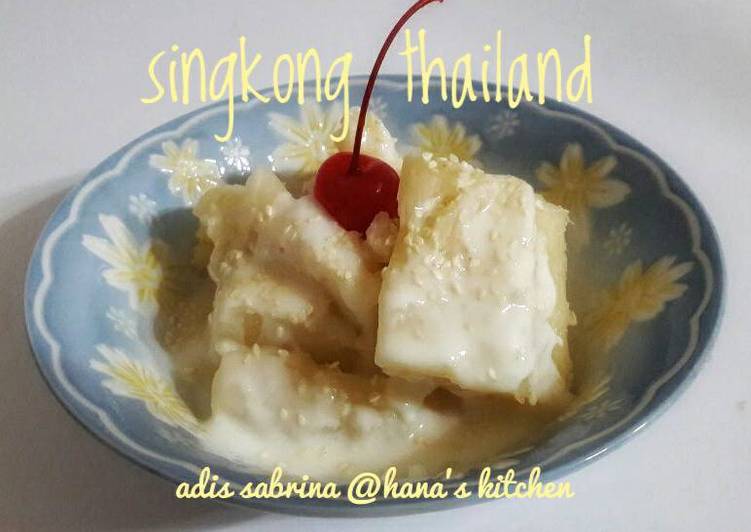 Resep Singkong Thailand Oleh Adis Sabrina