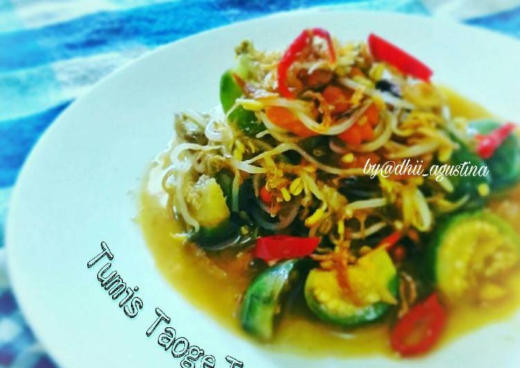 resep Tumis 3T (Taoge,Teri,Terong)