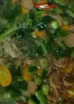 Sayur sop with bihun