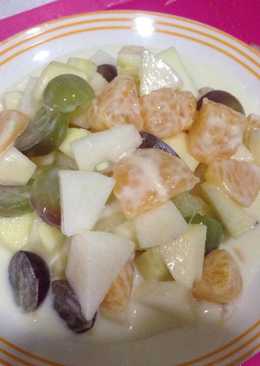 Salad Buah tanpa mayonis