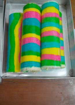 Bolu gulung pelangi