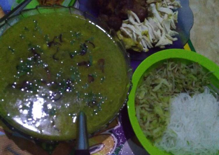 Resep Soto ayam ala mbok e Kiriman dari TiekHa Dania