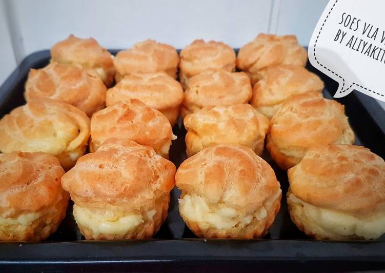 Resep Sus/Soes Vla Vanilla Karya Aliyapeliyang - Aliyakitchen