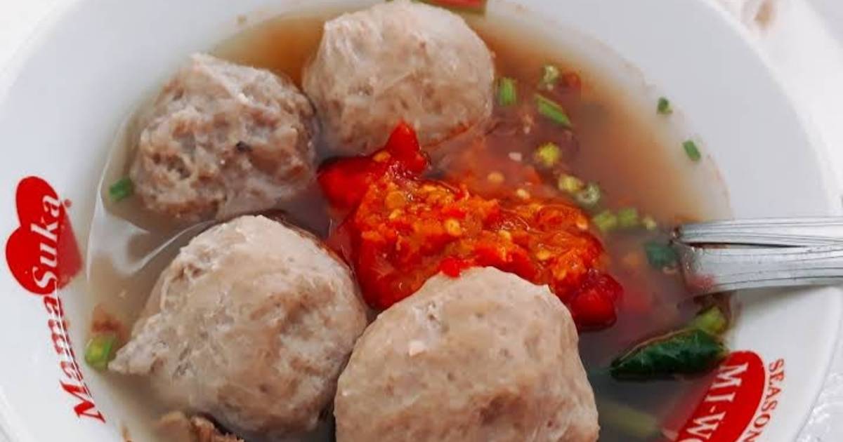 701 resep  bakso  abang  abang  enak dan sederhana Cookpad