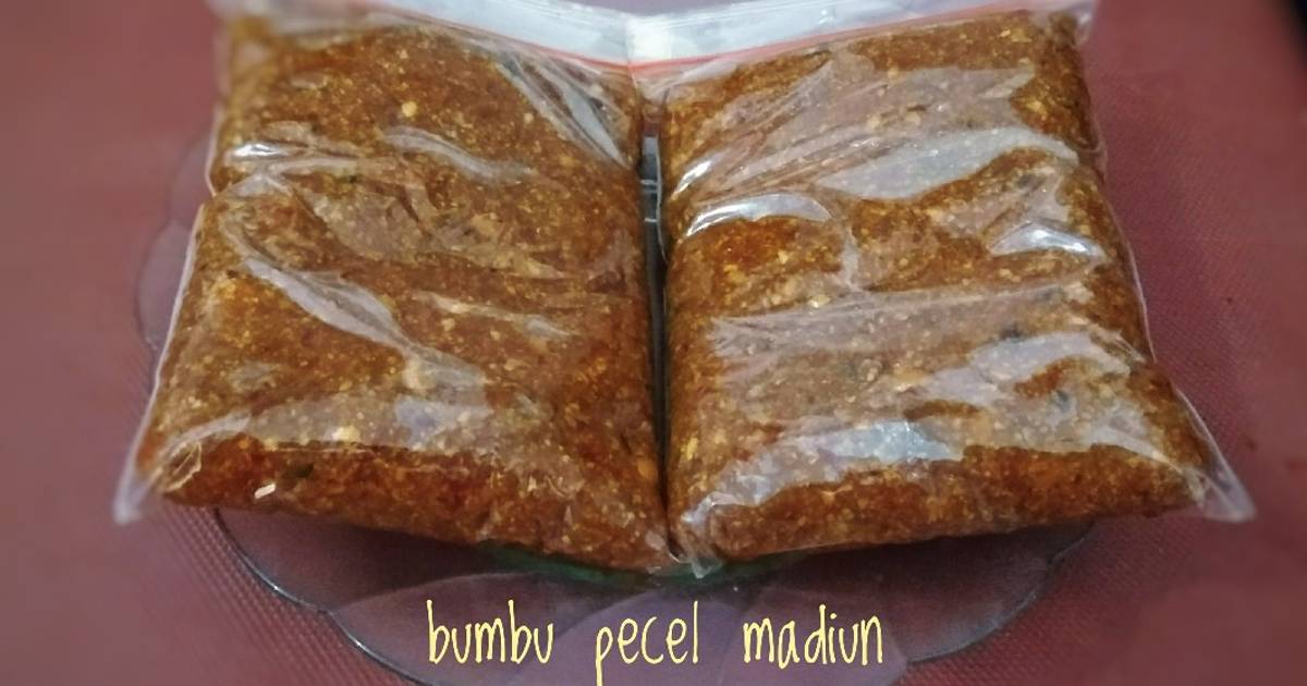 9 resep  bumbu pecel  khas madiun  enak  dan sederhana Cookpad