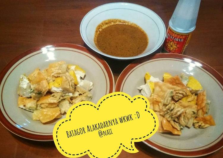 resep lengkap untuk Batagor alakadarnya ????