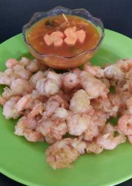 Udang Goreng Tepung Saus Asam Manis Pedas