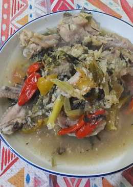 Ayam kukus kemangi..