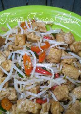 Tumis Tauge Tahu