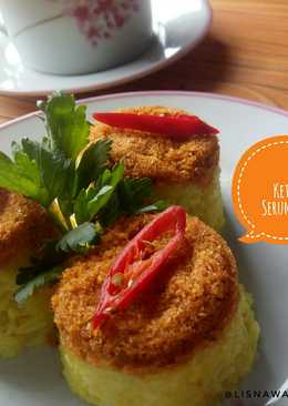 Ketan Serundeng Gurih (rice cooker)