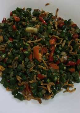 Tumis kacang panjang teri pedas ð¶ð¶