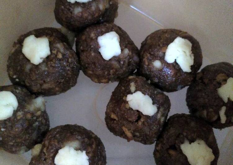 resep BBM (Bola Bola Marie) Keju Cokelat Simple