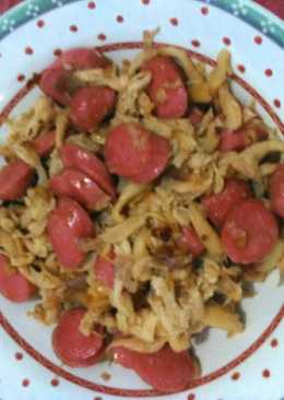 Tumis Jamur Tiram Sosis