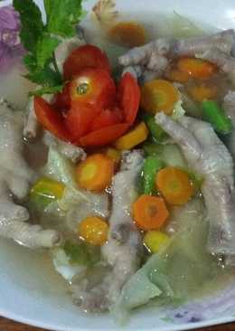 Sop Ceker Ayam Berempah