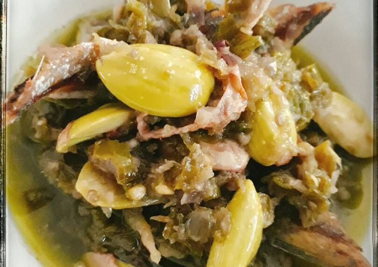 Ikan Asin Sambel Ijo