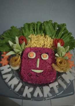 Nasi goreng buah naga