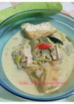 Sayur lodeh 3T:tahu tempe terong