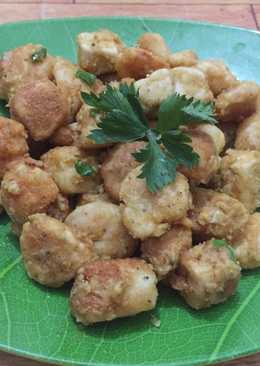 Udang Tahu Saus Telur Asin