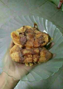 Pisang goreng keju coklat kriuk