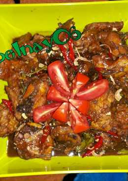 Ayam kecap bango saus tomai