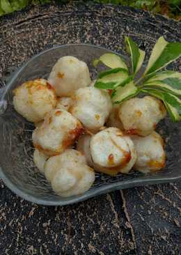 Bola-bola karamel (tepung ketan)