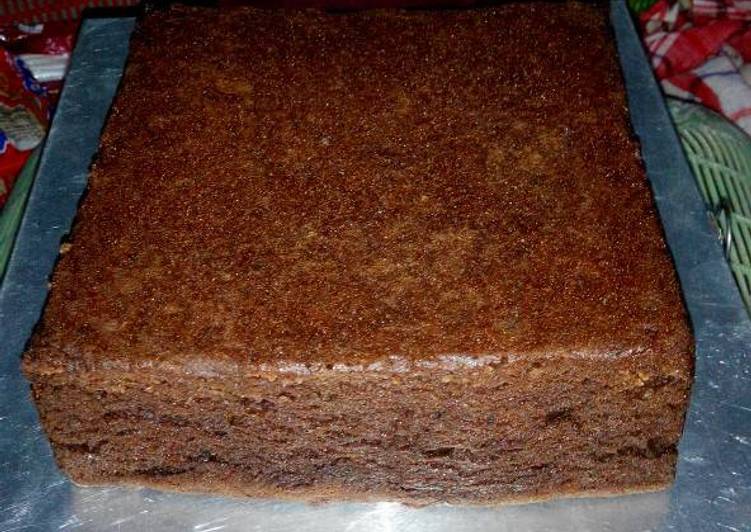 gambar untuk resep Banana Cake With Chocolate n Brown Sugar(No Steam No Mixer)