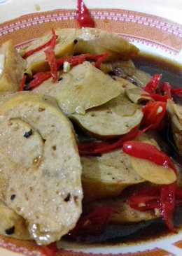 Rolade ayam pedas manis