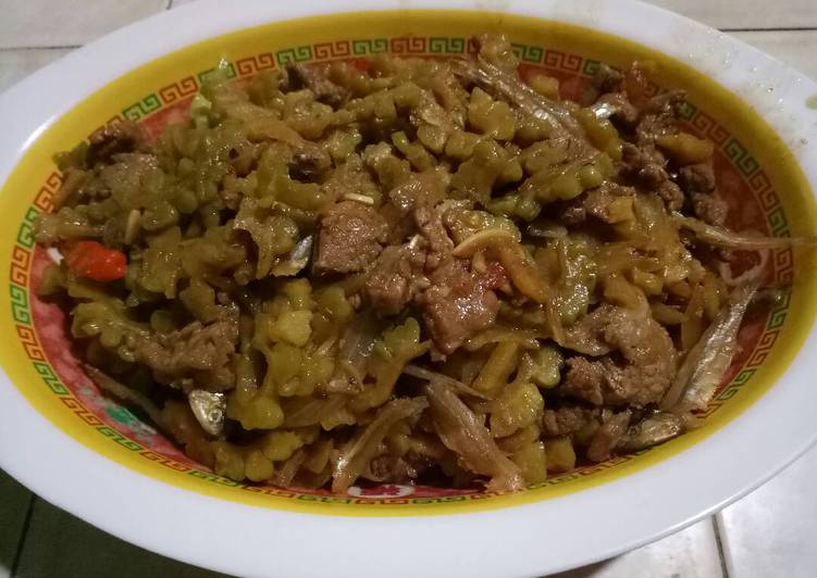 Resep Tumis pare daging - Netty Suherlis