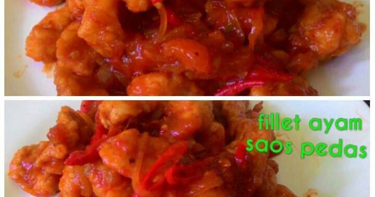 418 resep fillet ayam saos pedas enak dan sederhana Cookpad