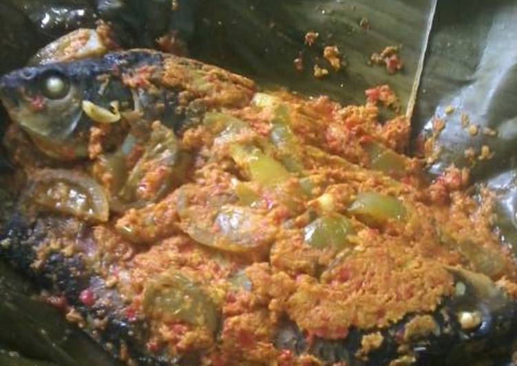 gambar untuk resep makanan Pepes presto ikan mas